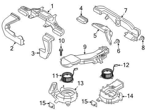 2019 Ford SSV Plug-In Hybrid Electric Cooling Fan Diagram