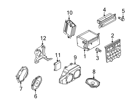 2014 Ford Mustang Sound System Diagram