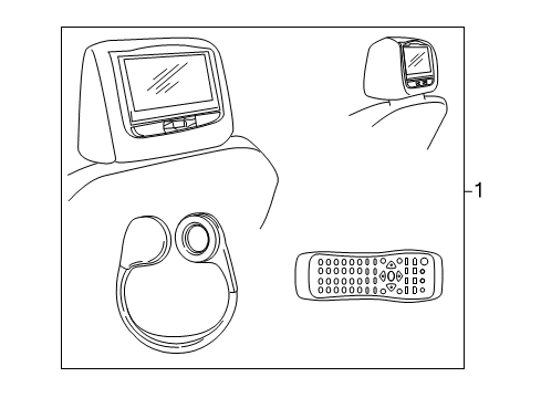 2022 Ford F-150 Entertainment System Components Diagram 2 - Thumbnail