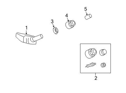 2004 Lincoln Navigator Tire Pressure Monitoring Diagram