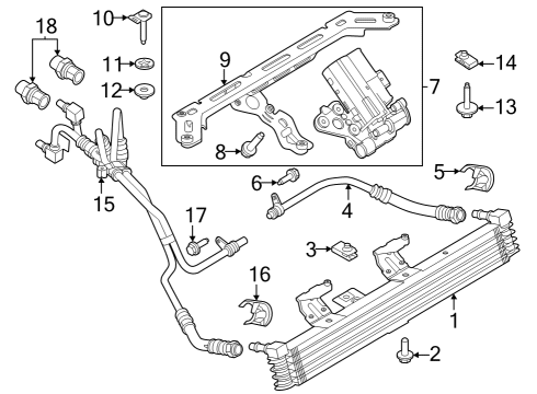 2024 Ford Mustang Bolt Diagram for -W715677-S439