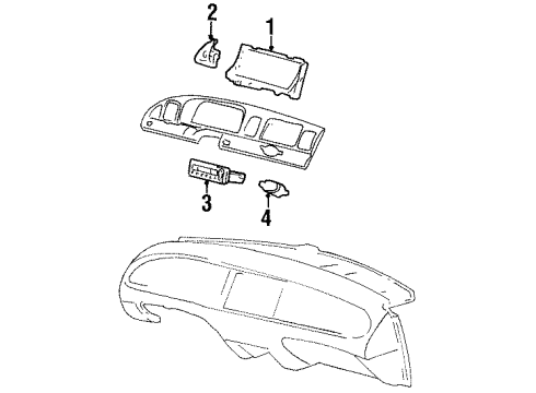 1999 Lincoln Town Car Switches Diagram