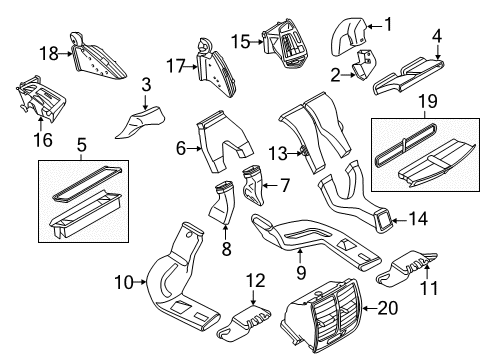 2015 Ford Escape Ducts Diagram