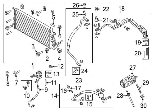 2014 Ford Explorer Switches & Sensors Diagram 3 - Thumbnail