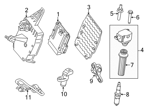 2015 Lincoln MKC Ignition System Diagram