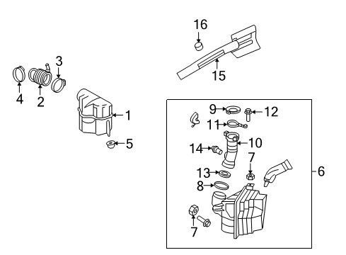 2006 Ford Focus Air Intake Diagram