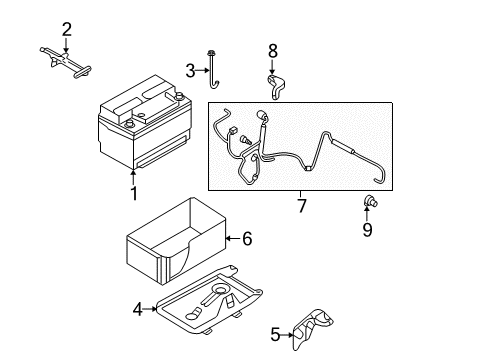 2007 Ford Fusion Battery Diagram