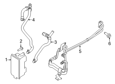 2016 Ford Transit-150 Trans Oil Cooler Diagram 1 - Thumbnail