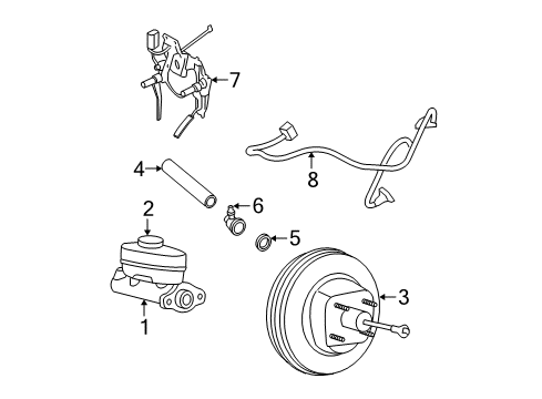 2008 Mercury Mountaineer Dash Panel Components Diagram