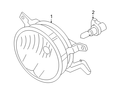 2005 Ford Mustang Fog Lamps Diagram