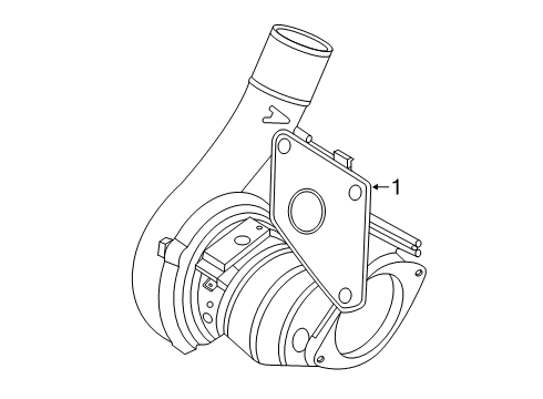 2023 Ford Explorer Exhaust Manifold Diagram 1 - Thumbnail