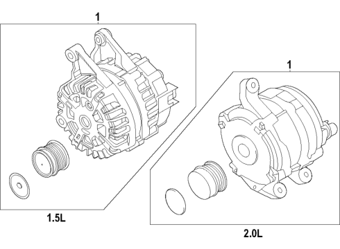 2023 Ford Bronco Sport Alternator Diagram