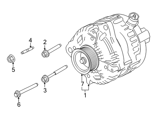 2021 Ford F-150 Alternator Diagram 11 - Thumbnail