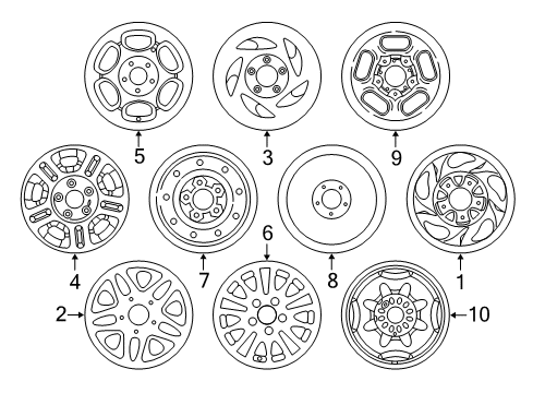 2001 Ford Expedition Wheels Diagram