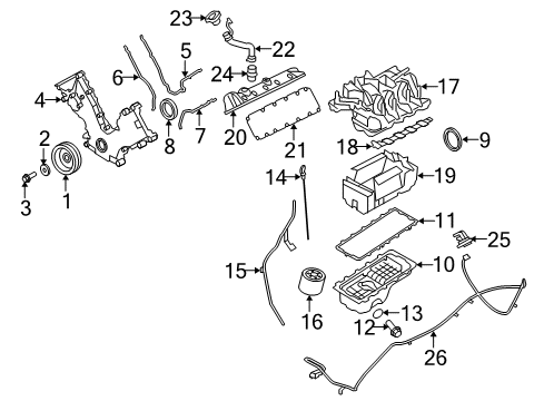 2012 Ford E-150 Filters Diagram 4 - Thumbnail