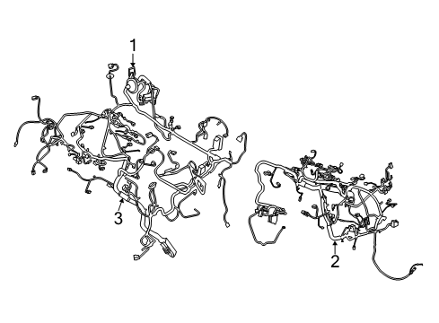 2022 Ford Escape WIRE ASY Diagram for LX6Z-12A581-Q