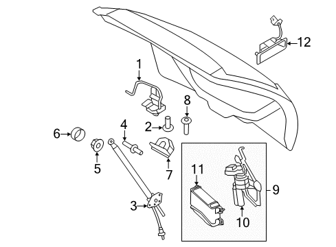 2009 Lincoln MKX Lift Gate, Electrical Diagram 2 - Thumbnail