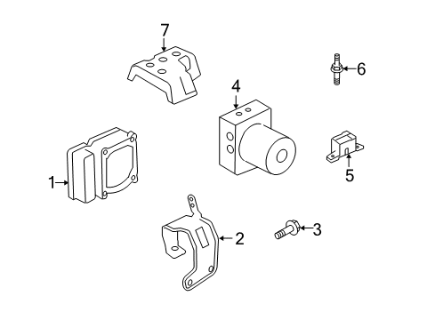 2011 Ford Expedition Anti-Lock Brakes Diagram