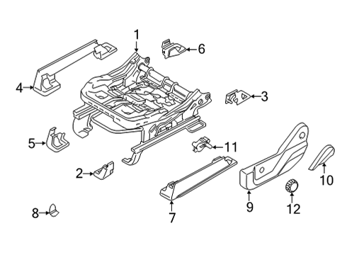 2021 Ford F-150 Tracks & Components Diagram