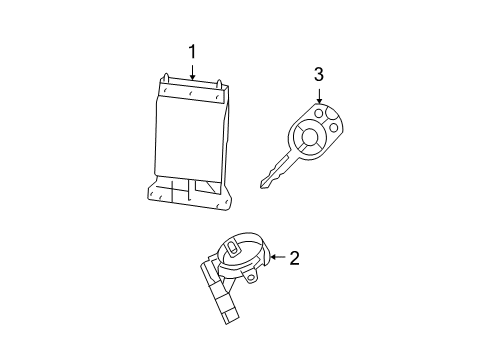2012 Ford Fusion Anti-Theft Components Diagram 2 - Thumbnail