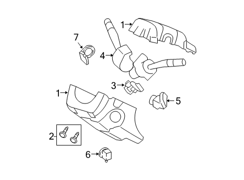 2011 Ford Escape Ignition Lock, Electrical Diagram 2 - Thumbnail