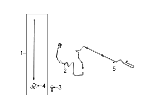 2015 Ford F-250 Super Duty Antenna & Radio Diagram 3 - Thumbnail