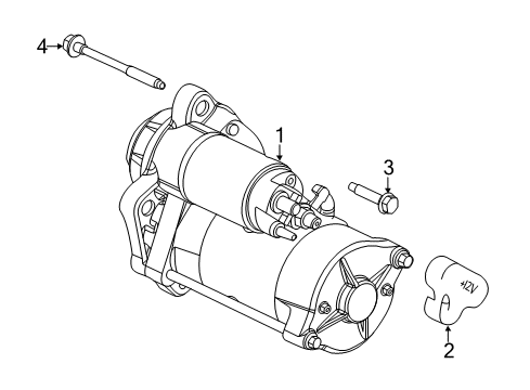 2019 Ford F-250 Super Duty Starter Diagram