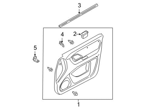 2007 Ford Escape Housing - Switch Diagram for 3L8Z-14528-BBF