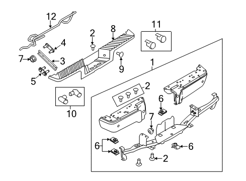 2012 Ford F-250 Super Duty Wire Assembly - Jumper Diagram for BC3Z-15K868-A