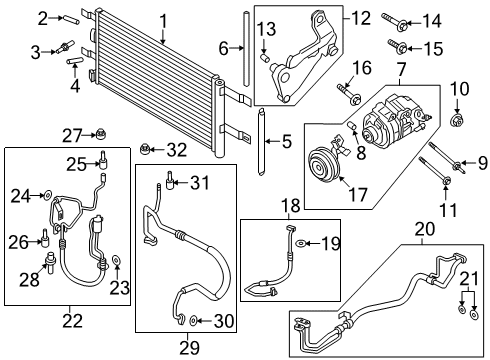 2018 Ford Fusion Air Conditioner Diagram 5 - Thumbnail