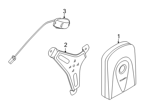 2012 Ford Transit Connect Communication System Components Diagram