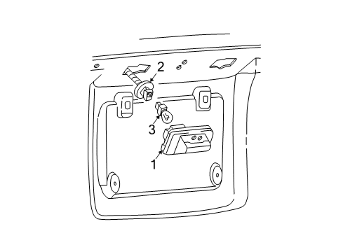 2004 Mercury Sable License Lamps Diagram