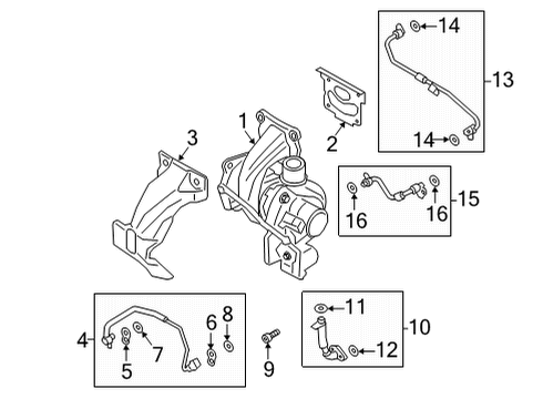 2023 Ford Maverick Turbocharger Diagram