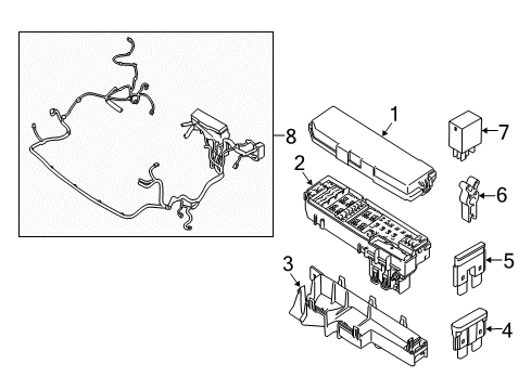 2011 Ford Transit Connect Fuse & Relay Diagram