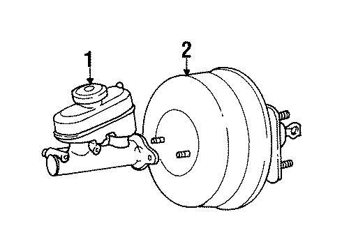 2002 Mercury Grand Marquis Hydraulic System Diagram