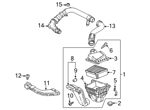 2019 Ford EcoSport Filters Diagram 1 - Thumbnail