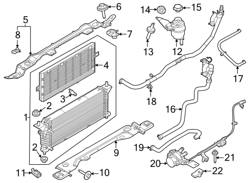 2023 Ford F-150 NUT Diagram for -W720595-S439