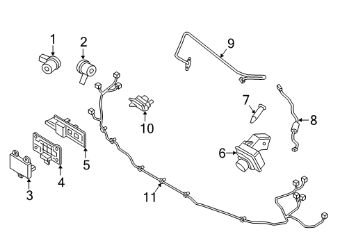 2021 Ford Expedition Controls  Diagram