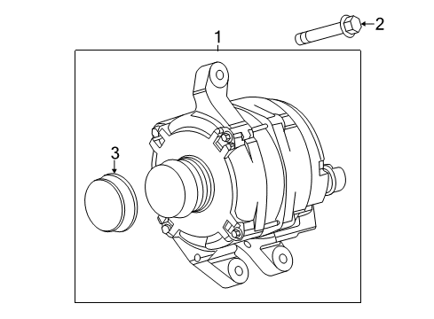 2013 Ford Focus Alternator Diagram 1 - Thumbnail