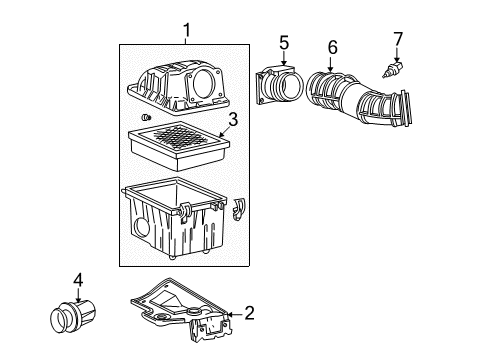 2004 Ford Explorer Sport Trac Air Intake Diagram