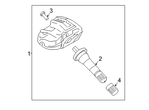 2018 Lincoln Continental Tire Pressure Monitoring Diagram