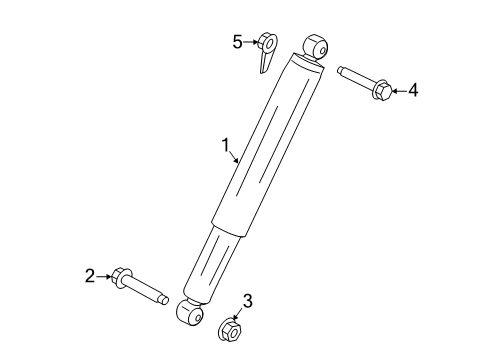 2016 Ford F-150 Shocks & Components - Rear Diagram