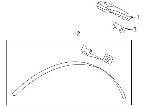 2007 Lincoln MKX Tire Pressure Monitoring Diagram