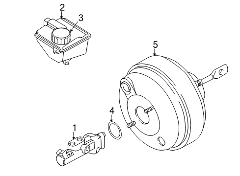 2005 Mercury Montego Hydraulic System Diagram