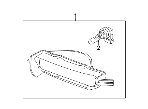 2003 Lincoln Town Car Fog Lamps Diagram