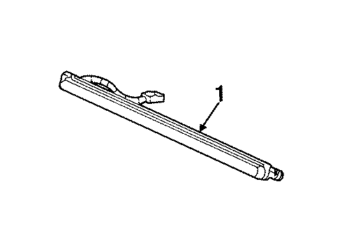 2002 Lincoln Navigator High Mount Lamps Diagram