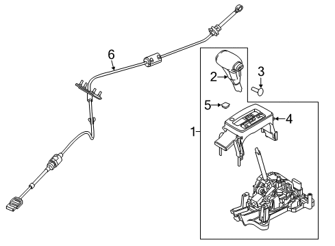 2007 Mercury Milan Console Diagram 2 - Thumbnail