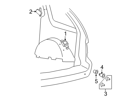 2007 Ford Freestar Electrical Components Diagram