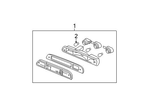 2014 Ford F-250 Super Duty Bulbs Diagram 9 - Thumbnail