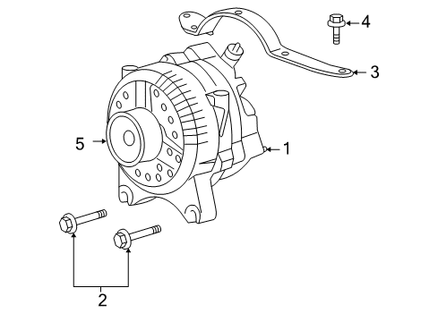 2010 Ford F-150 Alternator Diagram 4 - Thumbnail